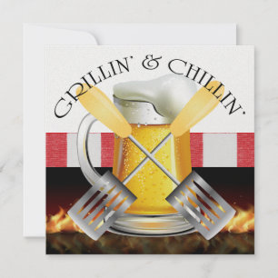 Grillin' och Chillin' 2 Inbjudningar