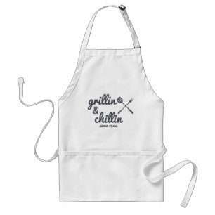 Grillin sedan - anpassningsbar BBQ Förkläde