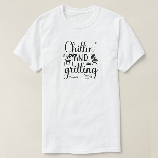 Grilling T-Shirt (Design framsida)