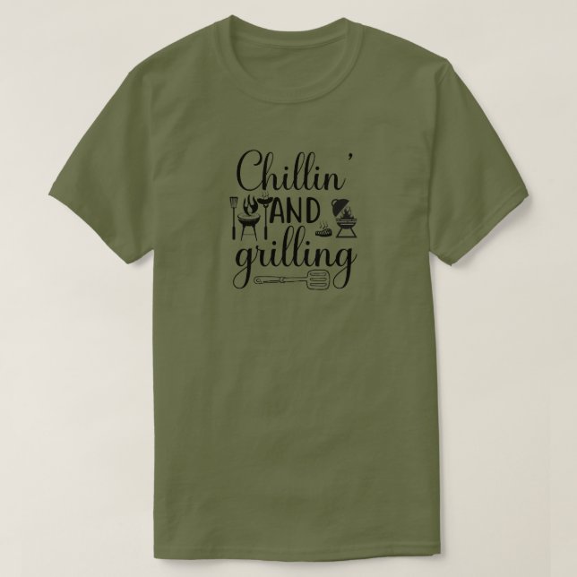Grilling T-Shirt (Design framsida)