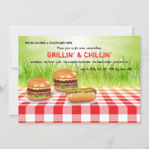 Grillins och Chillins inbjudan