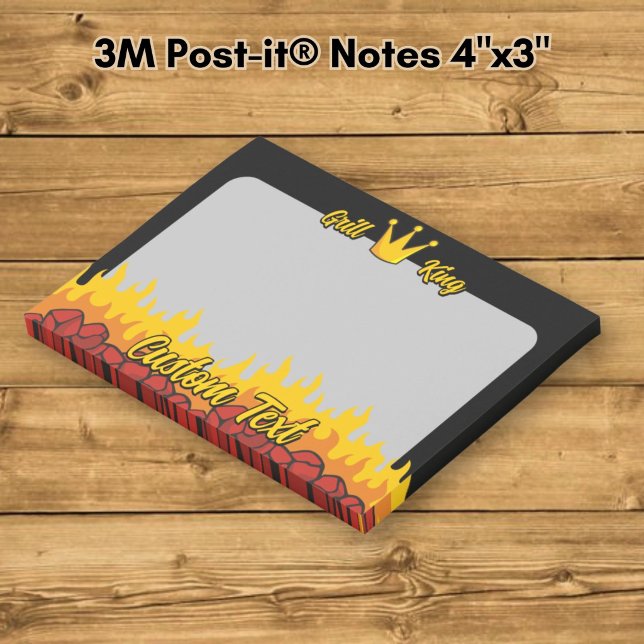 Grillkung Krona Post-it Block (Skapare uppladdad)