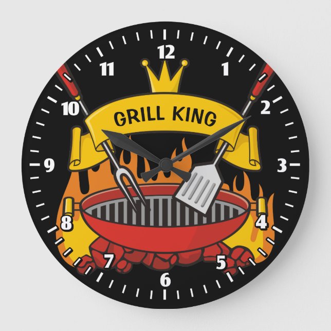 Grillkung Stor Klocka (Framsida)