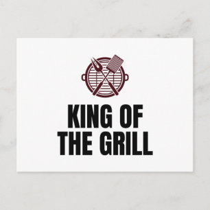 Grillkungen Vykort