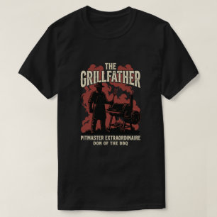 Grillmästare Grillpappa Grillande Pappagåvor T Shirt