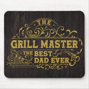 Grillmästare och bästa pappa någonsin Fars dag Sva Musmatta