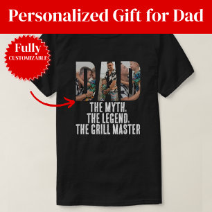 Grillmästare Pappa Present T Shirt