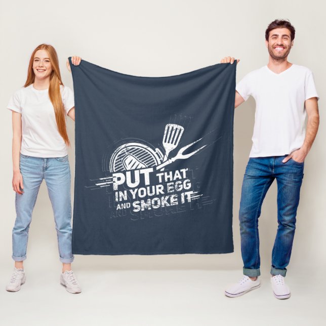 Grillmästare Utomhuslagning Fleecefilt (På plats)