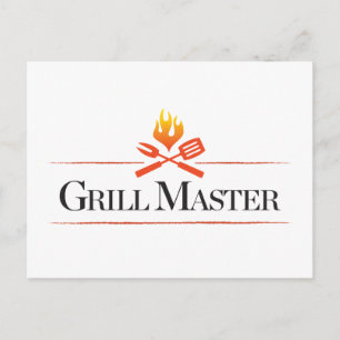 Grillmästare Vykort