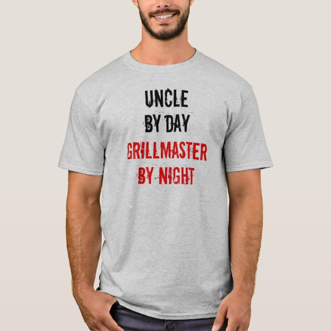 Grillmaster farbror t shirt (Framsida)