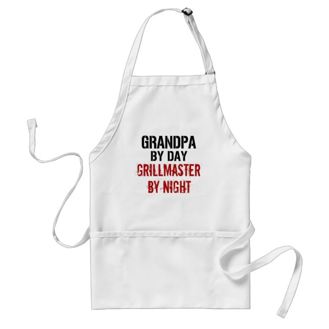 Grillmaster Grandpa Förkläde (Framsidan)