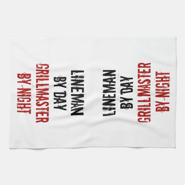 Grillmaster Lineman Kökshandduk (Horisontell)