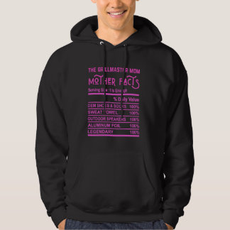 Grillmaster Mamma Funny Mor Fact Gag Grill Mo Hoodie