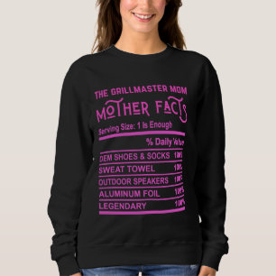 Grillmaster Mamma Funny Mor Fact Gag Grill Mo T Shirt