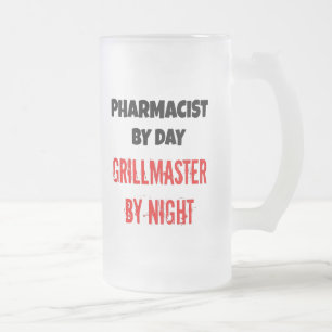 Grillmaster Pharmacist Frostat Ölglas