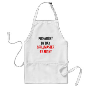 Grillmaster Podiatrist Vuxen Apron Förkläde