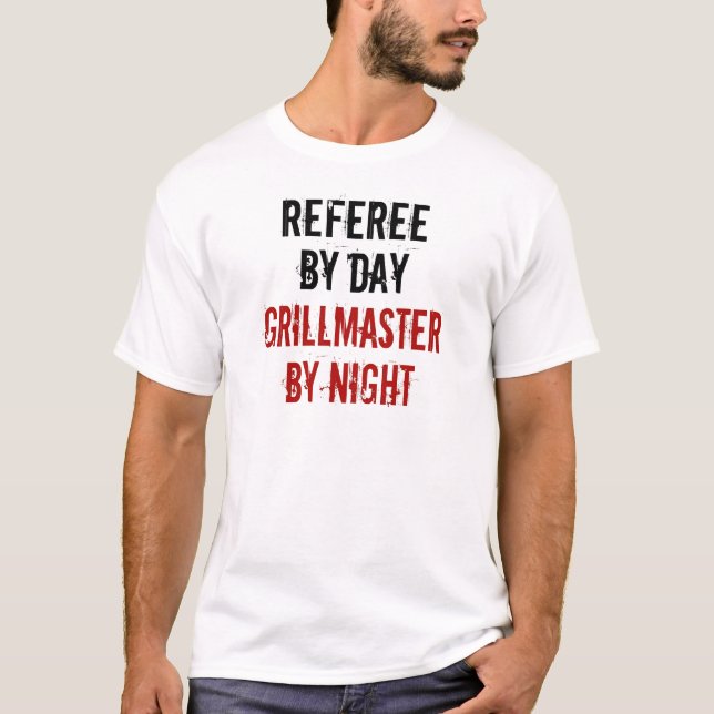 Grillmaster Referee T-shirt (Framsida)