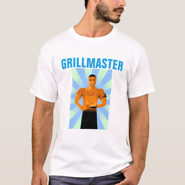 Grillmaster T-tröja T-shirt (Framsida)