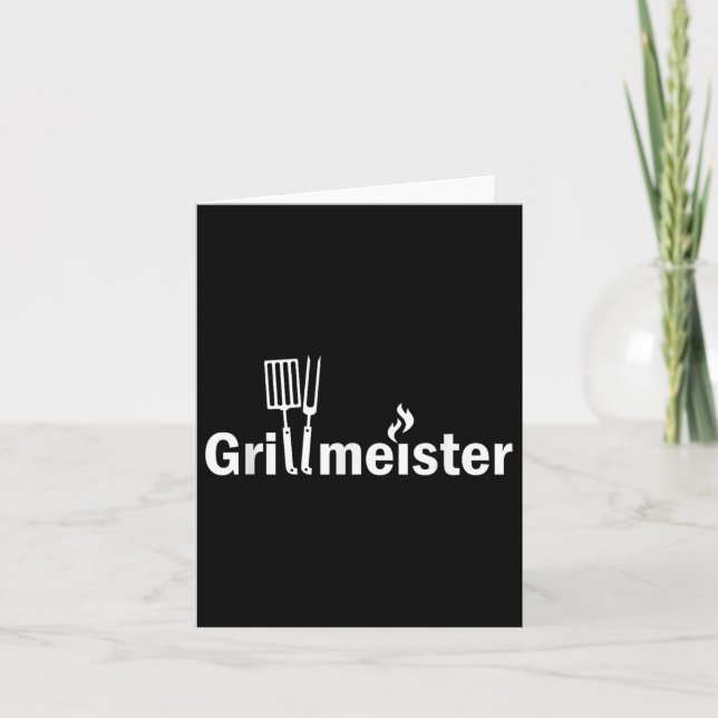 Grillmeister Grillmaster, Bbq, Grilling Kort (Framsida)