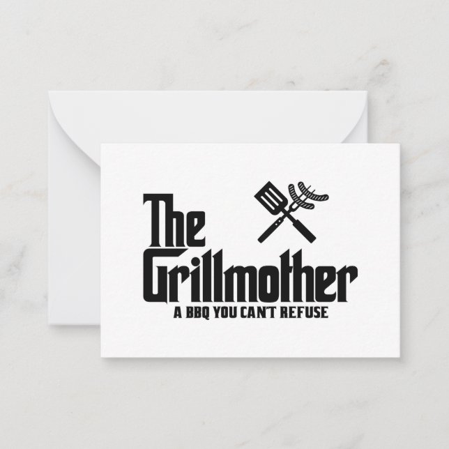 Grillmor Anteckningskort (Framsida)