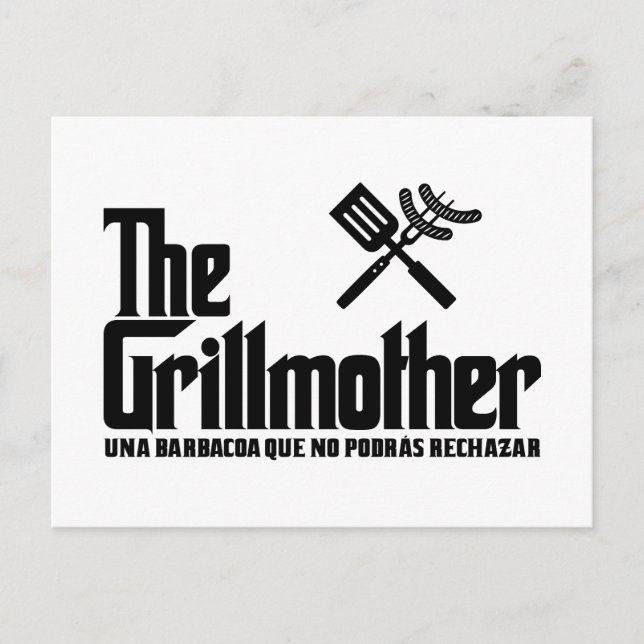 Grillmor Inbjudan Vykort (Framsida)