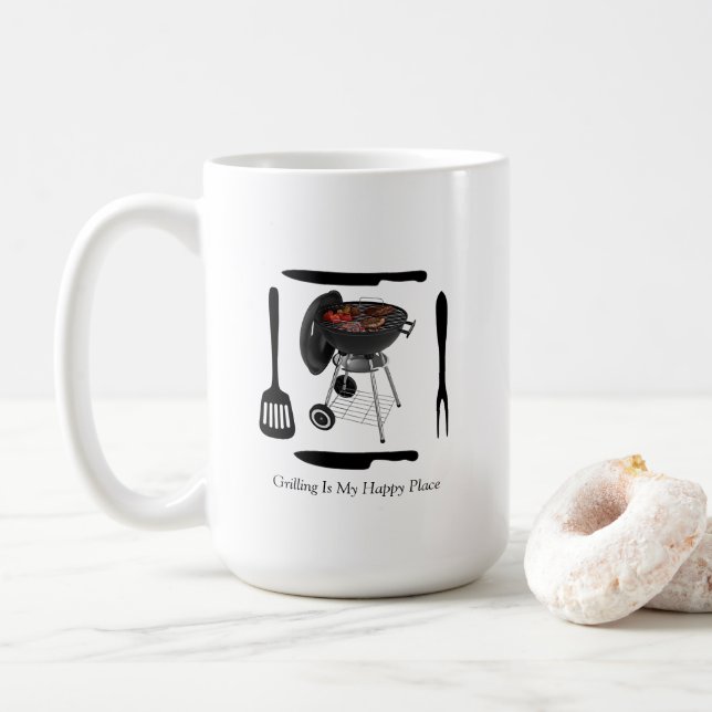 Grillmugg Kaffemugg (Med munk)