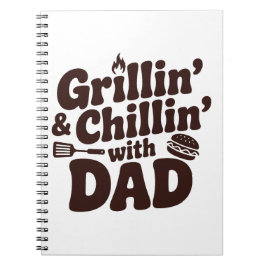 Grillning & Chillin Med Pappa Anteckningsbok