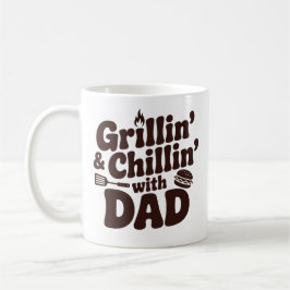 Grillning & Chillin Med Pappa Kaffemugg