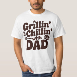 Grillning & Chillin Med Pappa T Shirt