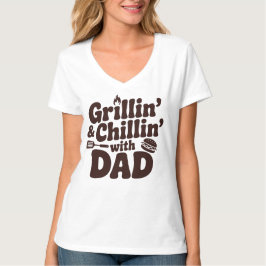 Grillning & Chillin Med Pappa T Shirt