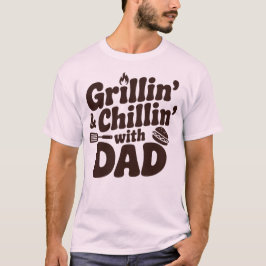 Grillning & Chillin Med Pappa T Shirt