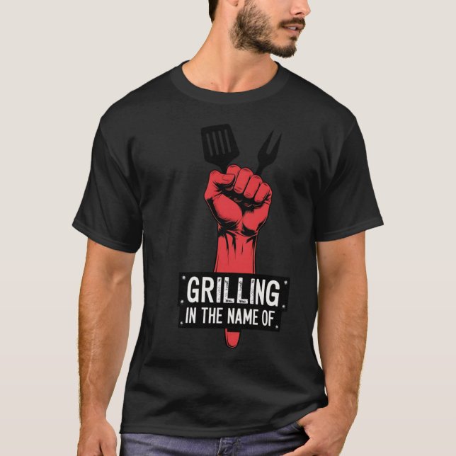 Grillning namn i t shirt (Framsida)
