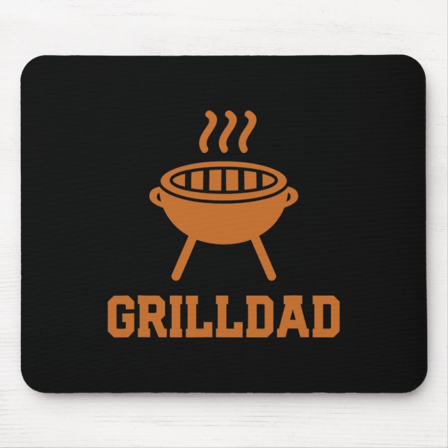 Grillpappa Barbecue Grill Daddy Master Bbq Rökgiva Musmatta (Framsidan)