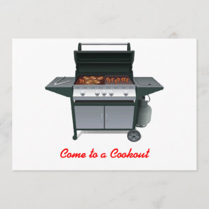 Grilltid Inbjudningar