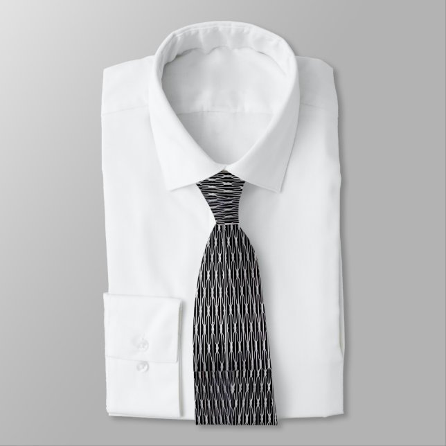 Grillwork Abstrakt Neck Tie Slips (Bunden)