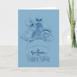 Grim Äventyr of Billy & Mandy Sketch Art Kort