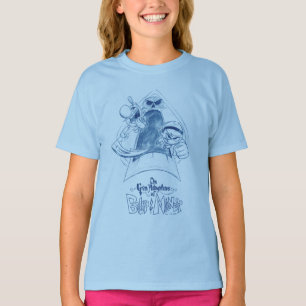 Grim Äventyr of Billy & Mandy Sketch Art T Shirt
