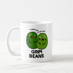 Grim Beans Roliga Grönsaksskämt Kaffemugg