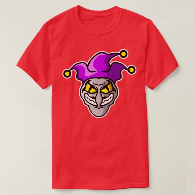 Grim Clown Esport Logotyp T Shirt (Design framsida)