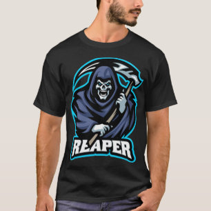 Grim Grimace Reaper födelsedagspresent aerodynami T Shirt