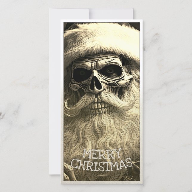 Grim jul - Skelettjultomte  65609 (Framsida)