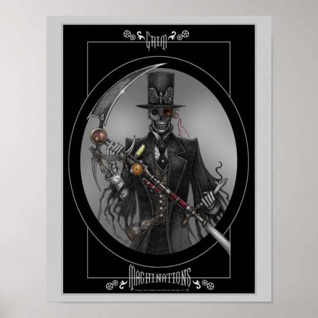 Grim Machinations Poster (Framsidan)