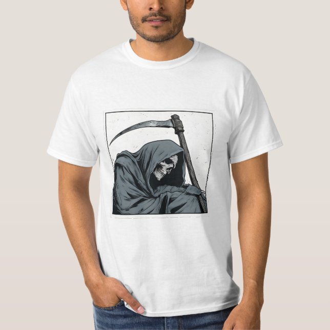 Grim-papper T Shirt (Framsida)