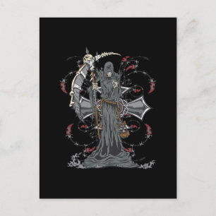 Grim Reaper Awaits Vykort