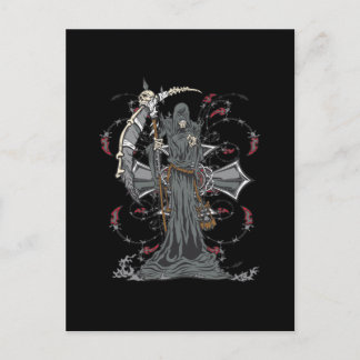 Grim Reaper Awaits Vykort