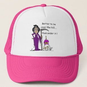 Grim Reaper Birthday Humor Truckerkeps