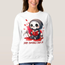 Grim Reaper Bok Älskare, Anpassningsbar Bok Klubbe T Shirt