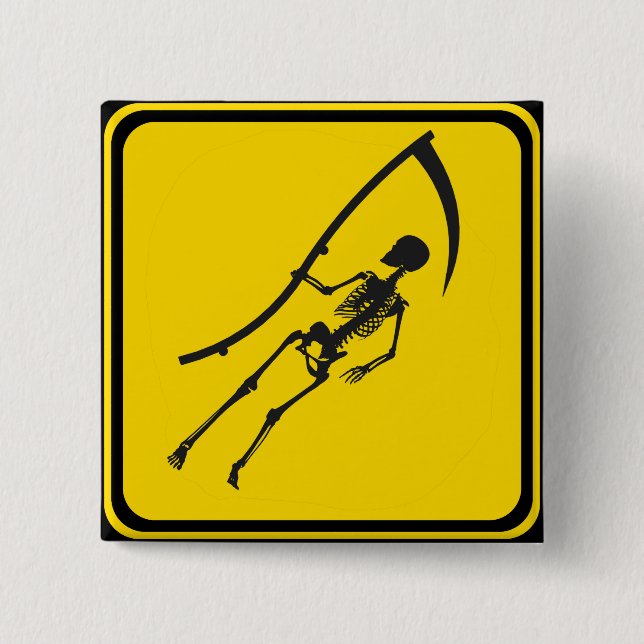 Grim Reaper Crossing! Knapp (Framsida)