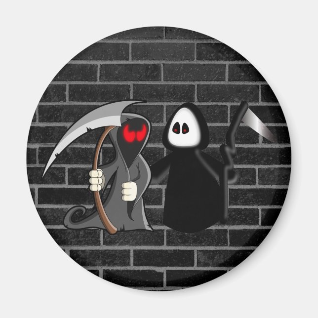 Grim Reaper Death Magnet (Framsidan)