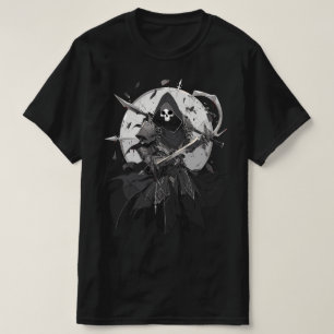 Grim Reaper Death Warrior T Shirt